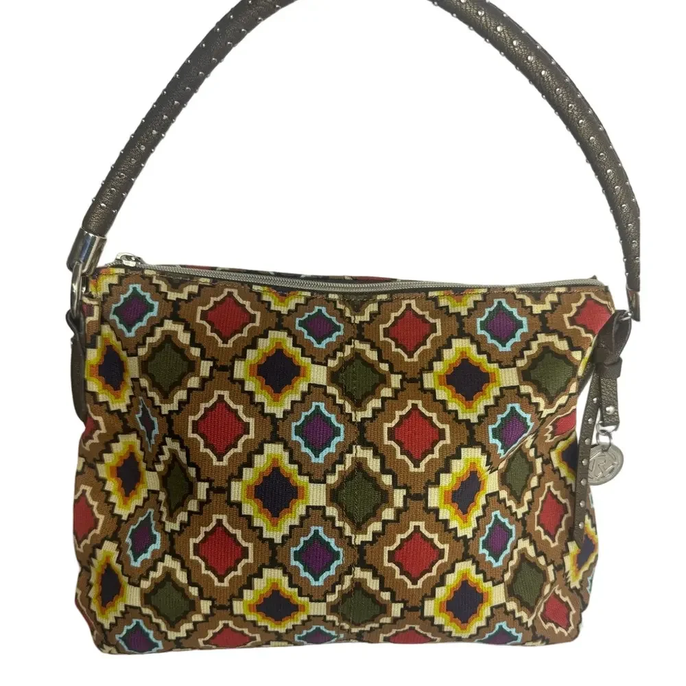 #189 Relic Geometric Satchel Shoulder Bag